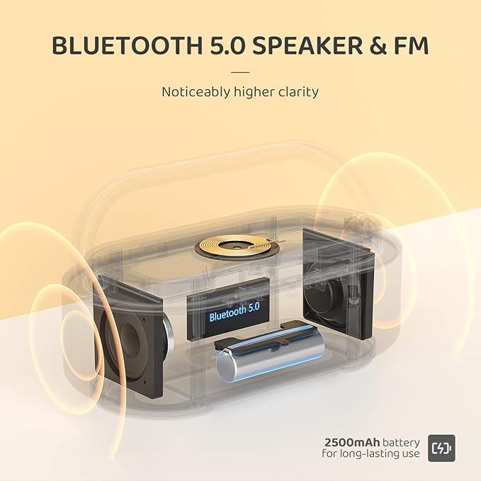 Bluetooth Speaker Alarm Clock - Image 5
