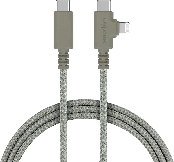 Smartish 2 in 1 USB C to USB C/Lightning Cable by Smartish-PhoneCasesandStuff