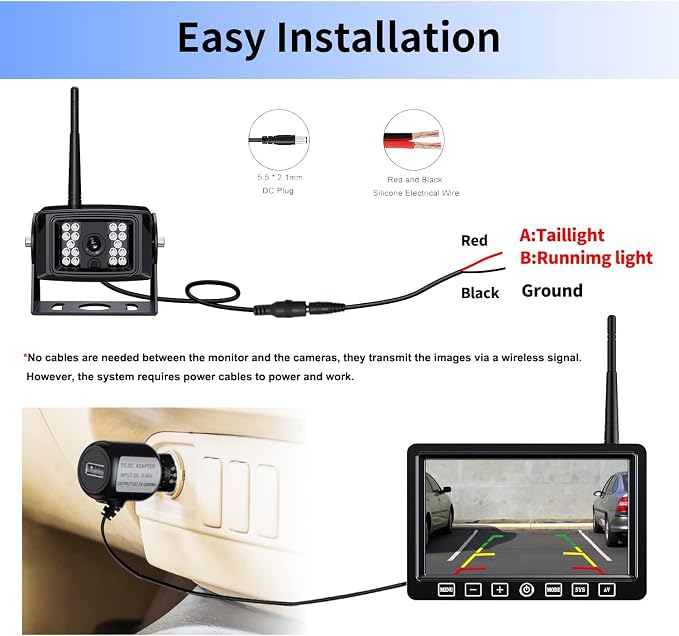 Wireless Backup Camera System - Image 6