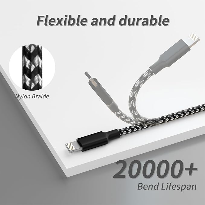 IDISON Multi Charging Cable, 3 in 1 USB Charging Cable - Image 4