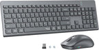 MEETION Wireless Keyboard and Mouse, Silent Bluetooth Keyboard Mouse Set by MEETION