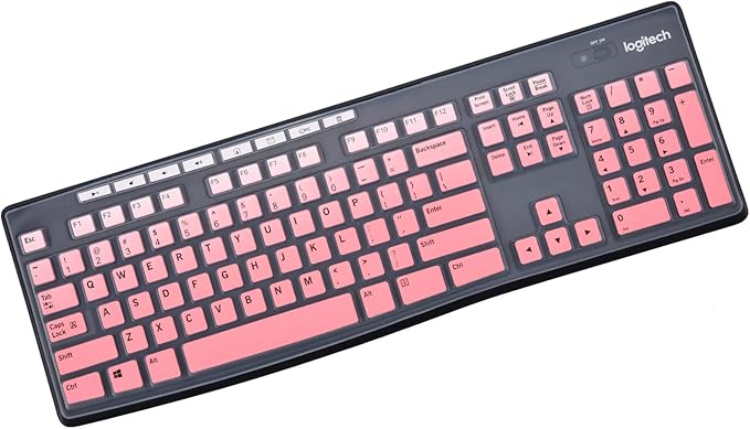 Keyboard Cover for Logitech MK370 MK295 MK270 K270 Wireless Keyboard, Logitech by lAPTOP+ACCESSORY+PROVIDER