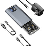 MAIWO Dual M.2 NVMe SSD Enclosure by MAIWO