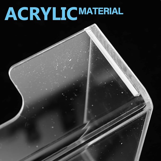 DOITOOL Clear Acrylic Keyboard Cover Protector -Cat, Desktop Keyboard Protector - Image 5