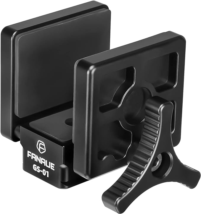 FANAUE GS-01Arca Swiss Rifle Saddle Mount, Hunting Tripod Clamp by Fanaue