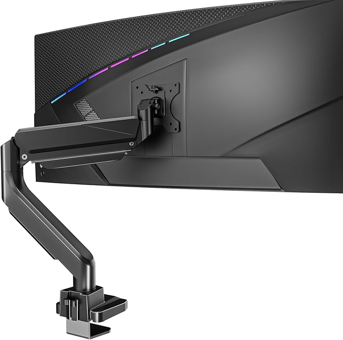 WALI Ultrawide Monitor Arm for 13 to 49 Inch Heavy Duty Curved Screens by WALI
