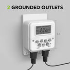 BN-LINK Digital Timer Outlet 7 Day Programmable Digital Outlet Timer - Image 5