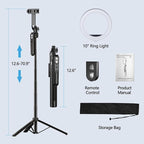 70.9" Auto Face Tracking Tripod 360° Rotation - Image 5
