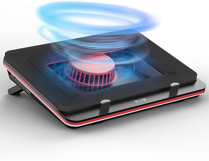 IETS GT500 Powerful Turbo-Fan Laptop Cooling Pad by IETS