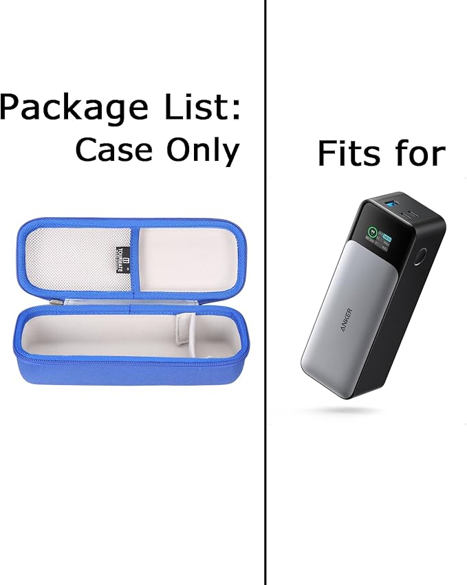 Hard Storage Case for Anker 737 Power Bank and Anker 715 Charger Combo-Tourmate - Image 6