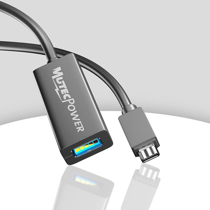 32ft USB C to USB A adapter cable OTG USB 3.0 type C male to Active USB type A - Image 5