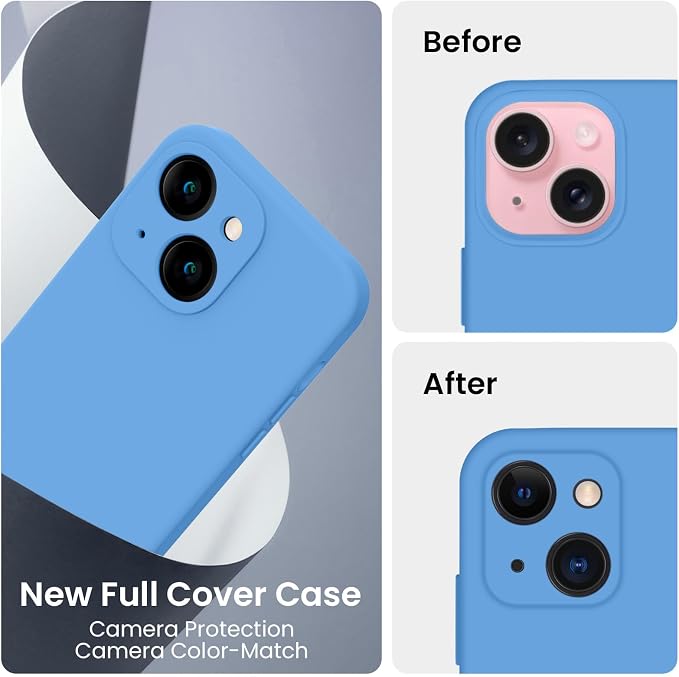 FireNova Designed for iPhone 15 Case, Silicone Upgraded Phone Case with - Image 3
