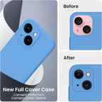 FireNova Designed for iPhone 15 Plus Case, Silicone Case with, Soft - Image 3
