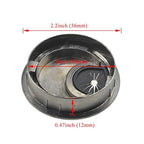 HAHIYO 2Pcs 2Inch/50mm Bronze Zinc Alloy Desk Grommet Wire Grommet Cable - Image 2