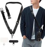25mm Crossbody Phone Lanyard, Anti-Theft Crossbody Phone Strap by Golifyne