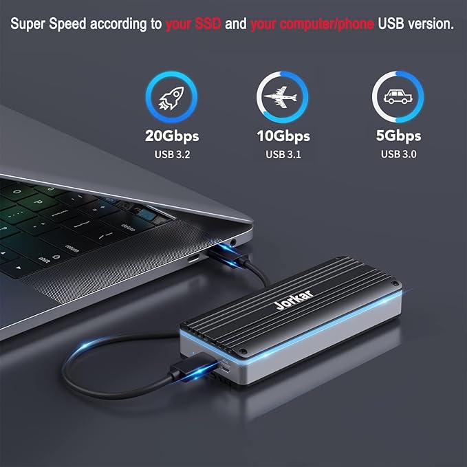 External SSD Enclosure USB-C 3.2 - Image 6