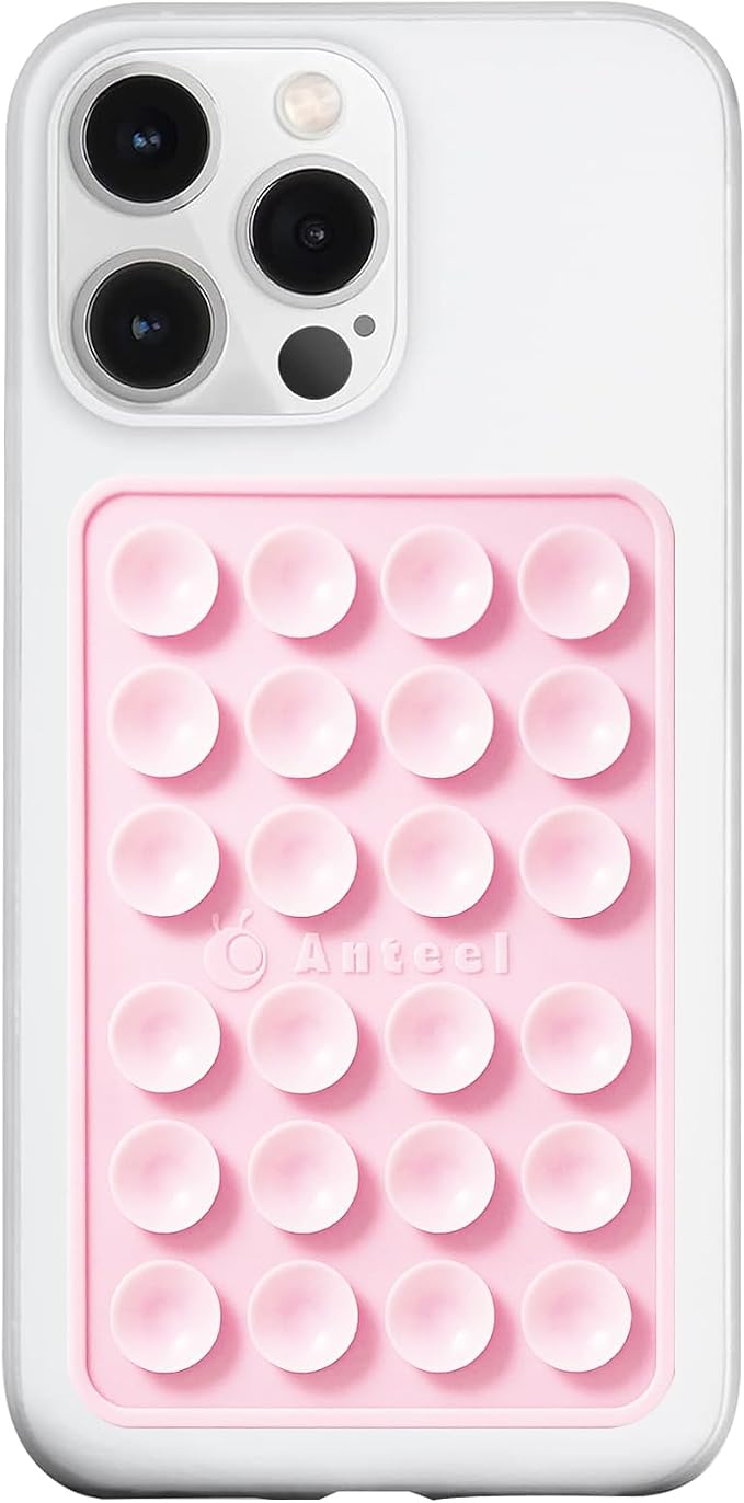 Anteel MAX Silicone Suction Phone Case Adhesive Mount, Upgraded Super Strong by PKYAA