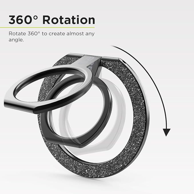 PureGear Magnetic Phone Grip Ring Stand, Magnetic Phone Ring Holder - Image 5