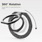 PureGear Magnetic Phone Grip Ring Stand, Magnetic Phone Ring Holder - Image 5