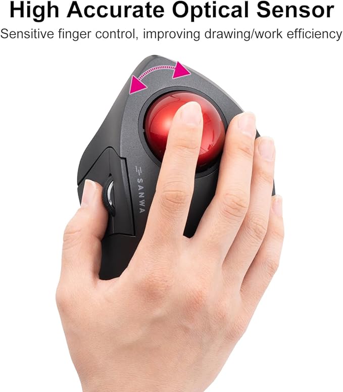 SANWA 2PCS 40mm/1.57in Trackball Replacement Ball - Image 4