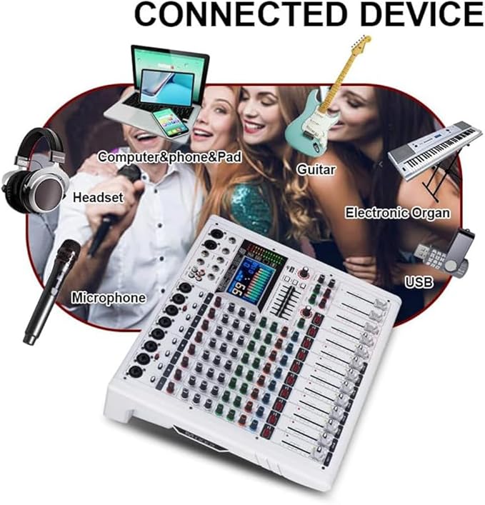 GF8PRO Professional 8-Channel DJ Console - - Image 6