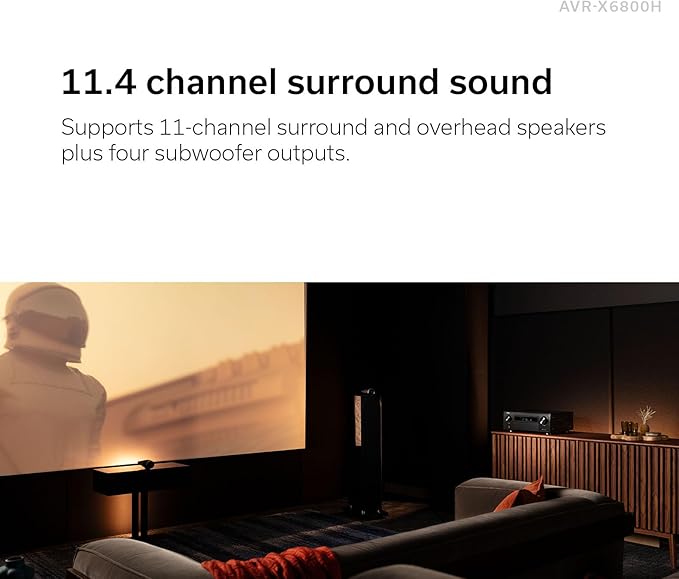 Denon AVR-X6800H 11.4 Channel 8K Receiver - Image 6