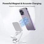 Fast Wireless Charger, Magnetic Foldable 3 in 1 Charging Station - Image 4