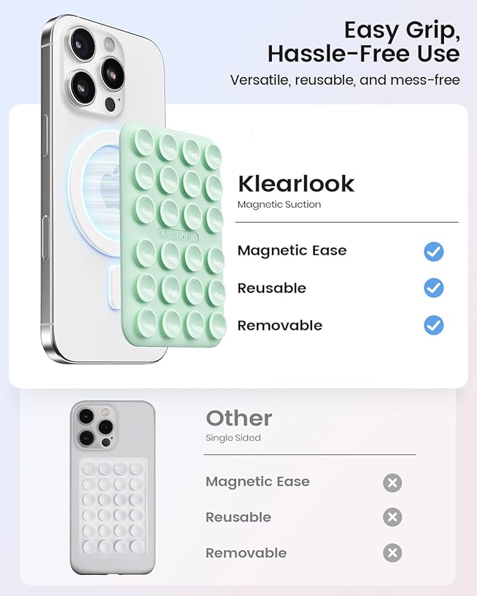 Klearlook Magnetic Suction Phone Mount - Image 3