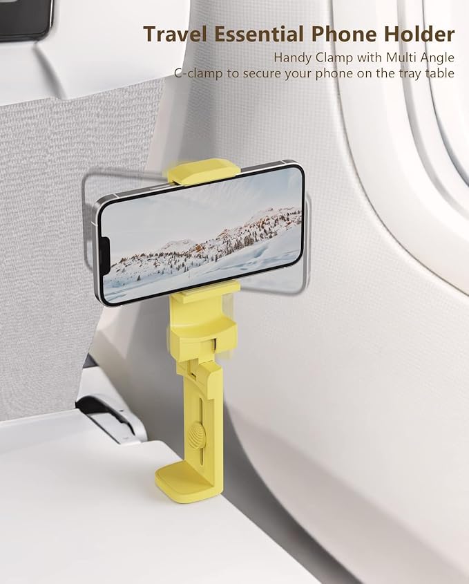 MiiKARE Yellow Phone Holder, Universal Portable Electronic Device Mount - Image 3