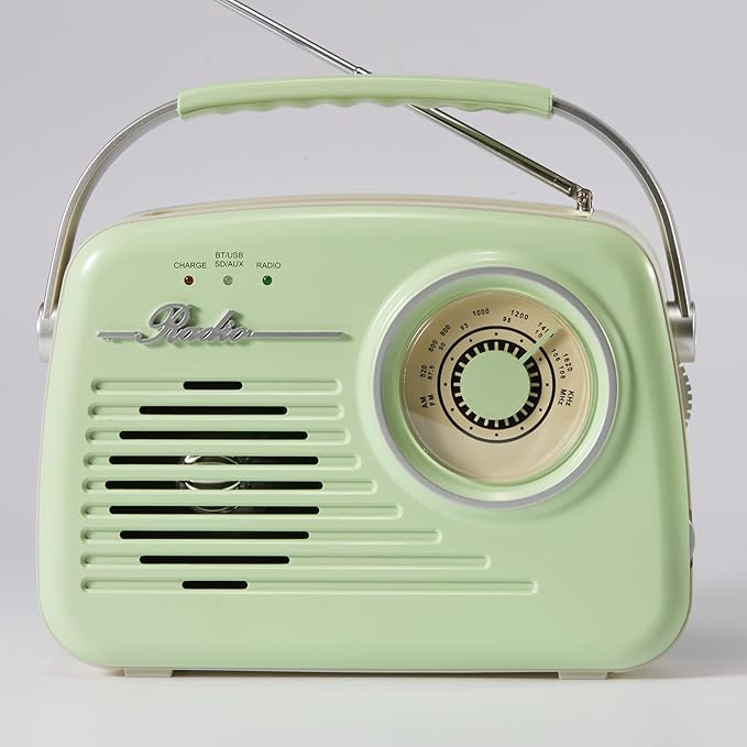 Small Radios Portable AM FM, Vintage Transistor Radio - Image 10