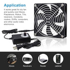 Wathai 120mm x 25mm AC Powered Computer Fan - Image 5