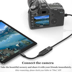 IVSHOWCO Camera Adapter for iPhone, iPad to USB OTG Cable Adapter, Supports USB - Image 6