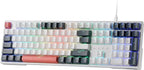 Redragon K668 RGB Gaming Keyboard, 108 Keys Wired Mechanical Keyboard w/Extra 4 by REDRAGON