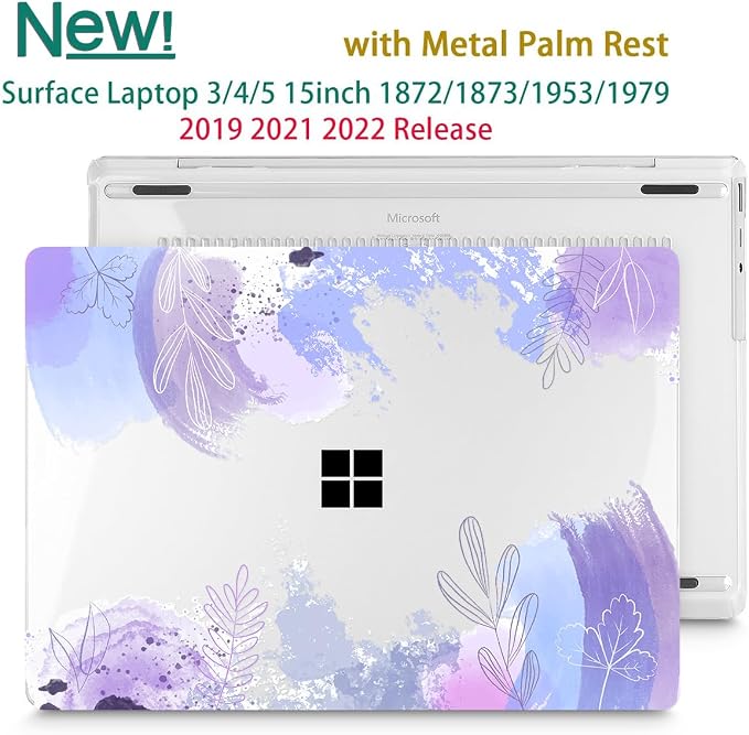 Tuiklol Case for 15 Inch Microsoft Surface Laptop 5/4/3 2022-2020, Model - Image 4