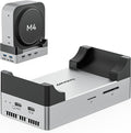 ANYOYO Mac mini M4 Dock and Stand, 10-in-1 Aluminum USB-C Hub by ANYOYO