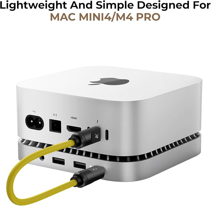 40Gbps Aluminum Hub & Stand for New M4/M4 Pro Mac Mini - Image 7