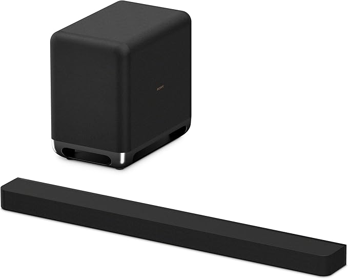 Sony BRAVIA Theater Bar 8 Sound Bar and SA-SW5 Wireless Subwoofer by Sony