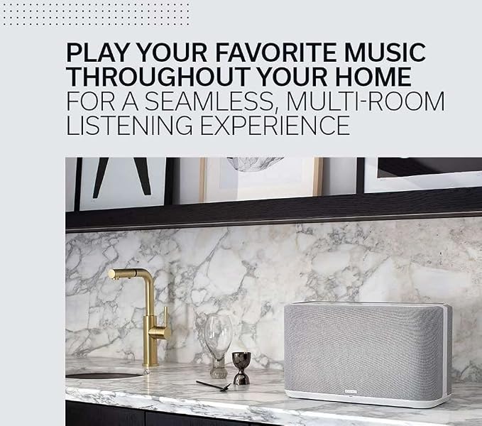 Denon Home 350 Wireless Smart Speaker – Powerful Stereo Sound, Wi-Fi & Bluetooth - Image 6