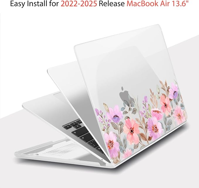 Teryeefi for MacBook Air M4 M3 M2 13 inch Case fits Model A3240 A3113 A2681 - Image 5