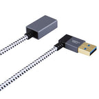 CableCreation Short USB 3.0 Extension Cable 1FT, Left Angle USB Male to Female - Image 7