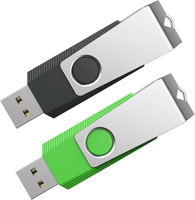 Aiibe 128GB Flash Drive 2 Pack 128GB USB Flash Drive Thumb Drive Zip Drive USB by Aiibe