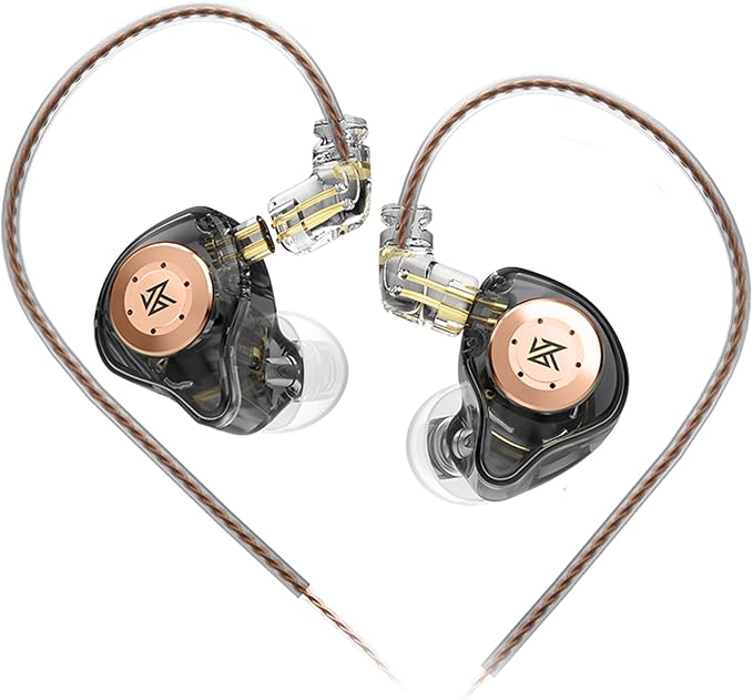 keephifi KZ EDX Pro in Ear Monitors Wired Headphones Dual DD in Ear Earphones by KEEPHiFi