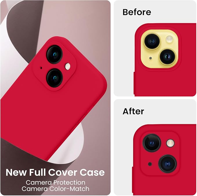 FireNova Designed for iPhone 14 Case, Silicone Upgraded Phone Case with - Image 3
