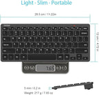 Arteck 2.4G Wireless Keyboard Ultra Slim and Compact Keyboard - Image 6