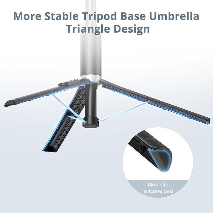 ATUMTEK 63"" Phone Tripod, Extendable Selfie Stick Tripod - Image 3