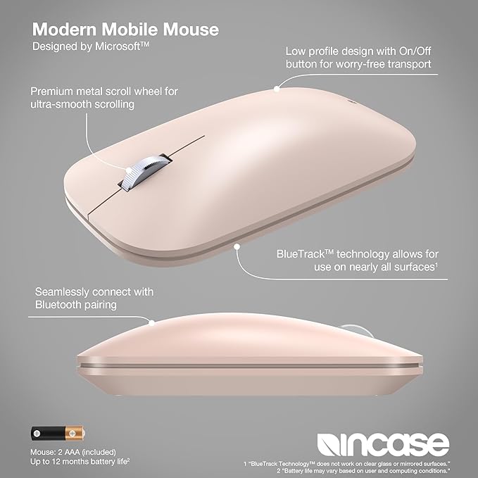 Incase Modern Mobile Mouse – Designed by Microsoft – Lightweight, Precision - Image 2