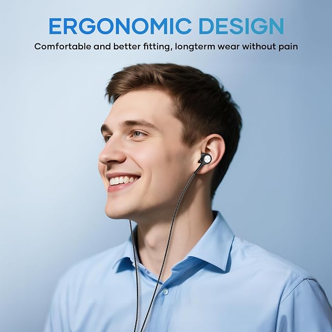 USB C Earbuds with Microphone 5 Pack, in-Ear Wired Headphones with Noise - Image 7