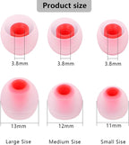 Silicone Replacement Earbud Tips Earbud Covers Ear Tips Fit - Image 2