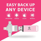 Multiport-Photo-Stick-USB-Flash-Drive 128GB | Truly Automatic Backup - Image 2