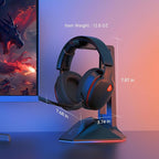 2.4GHz Wireless Gaming Headset for PS5, PS4 Fortnite & Call of Duty/FPS Gamers - Image 9